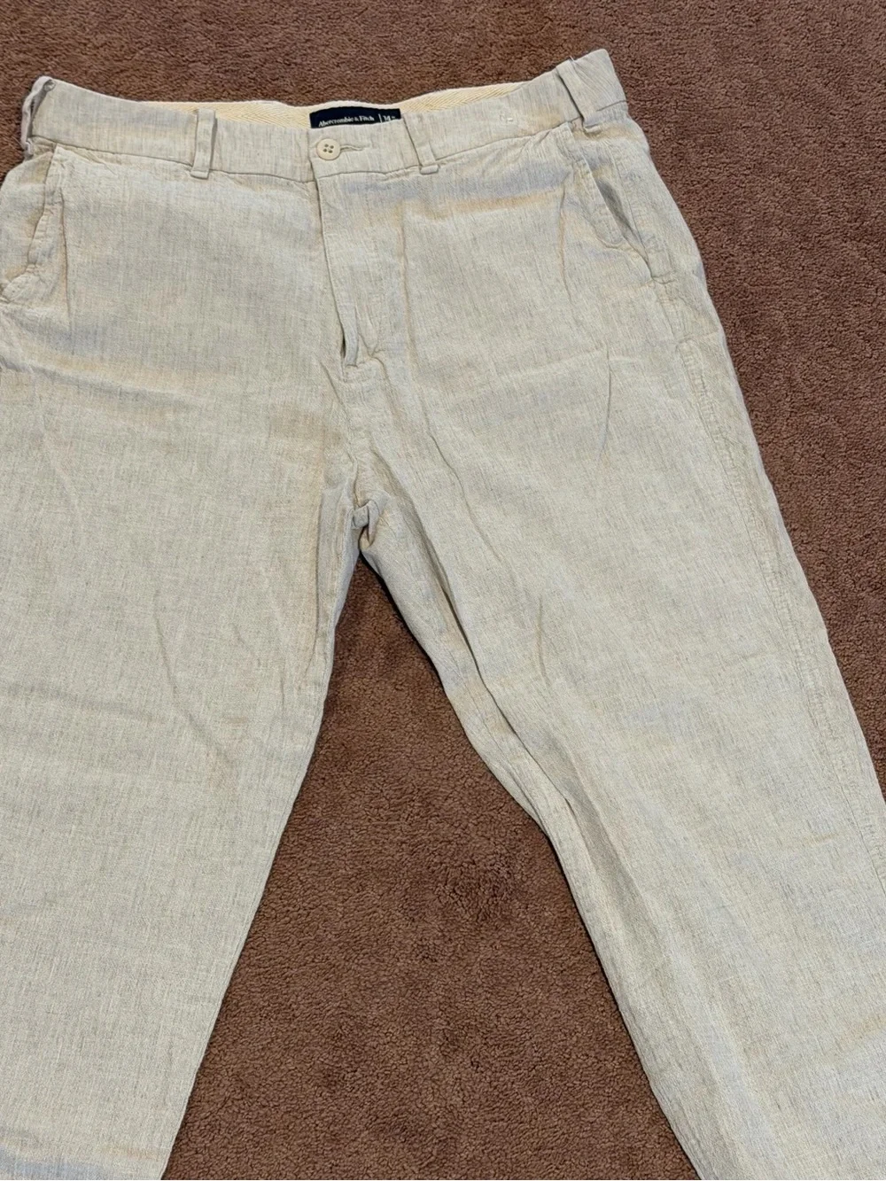 Abercrombie & Fitch Linen-Blend Men’s Pants